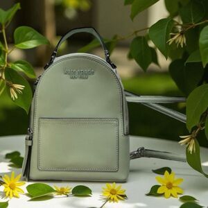 Kate Spade Light Green Backpack